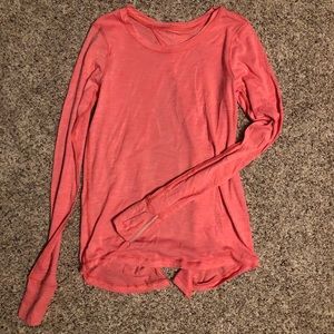 LS with tie option in back and reflective detail